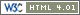 Valid HTML 4.01 Strict